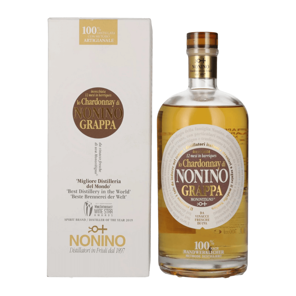 Grappa NONINO Chardonnay barrique Gift Box