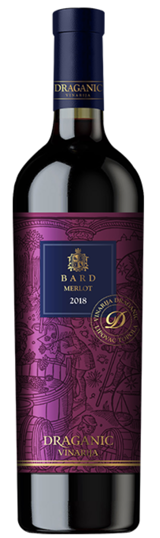 Vinarija Draganić Merlot Bard