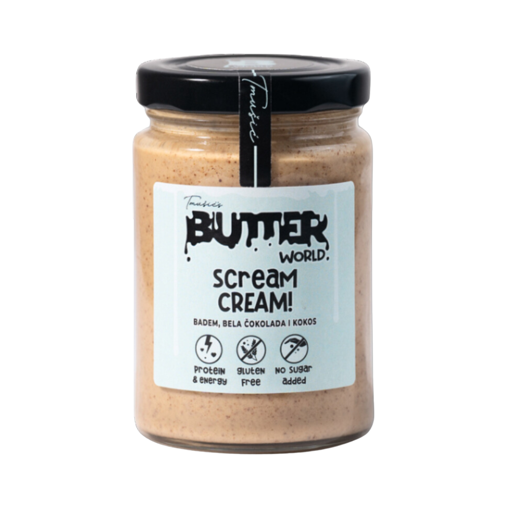 Butter World Scream Cream 