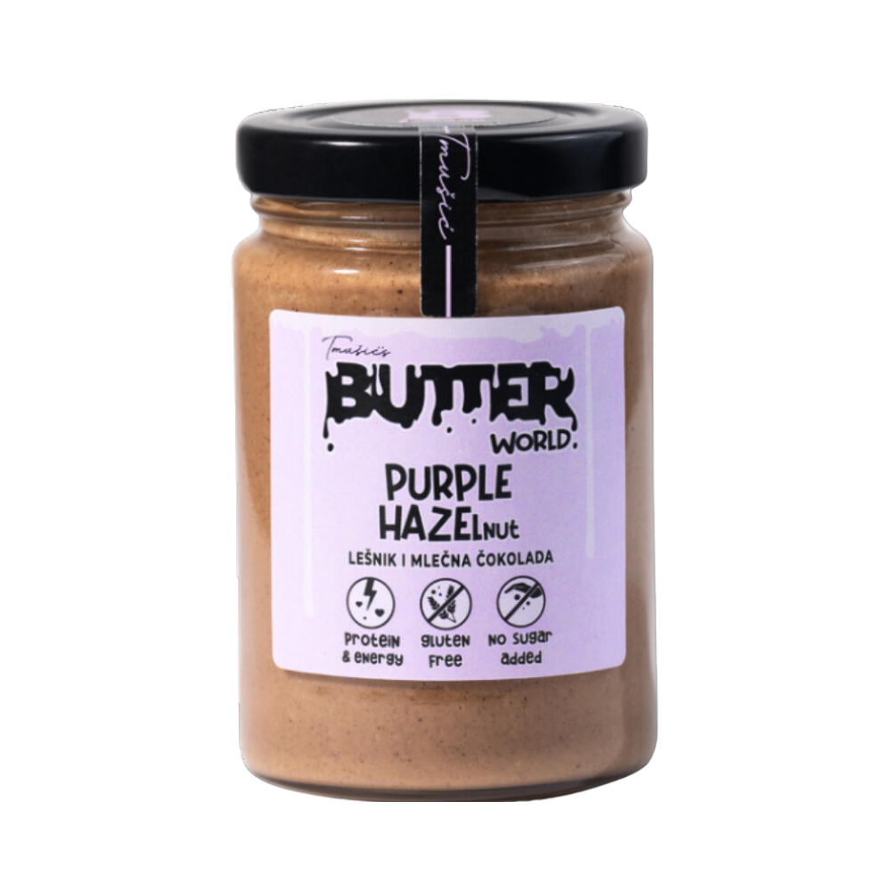 Butter World Purple Hazelnut