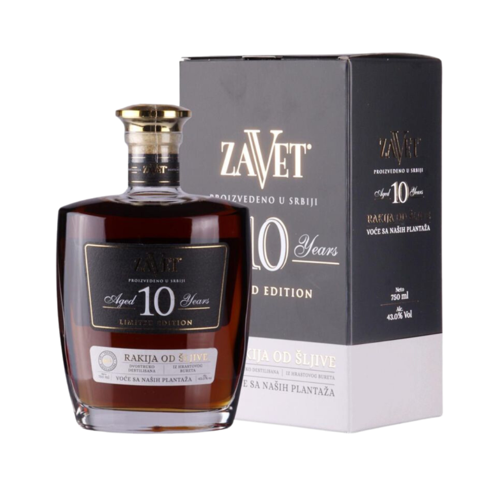 Zavet Šljiva 10 y.o. Gift Box