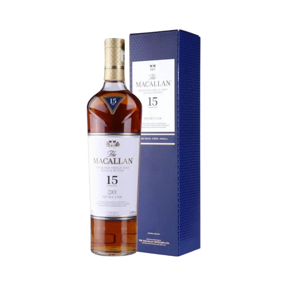 Whiskey Macallan 15 y.o Double Cask Gift Box