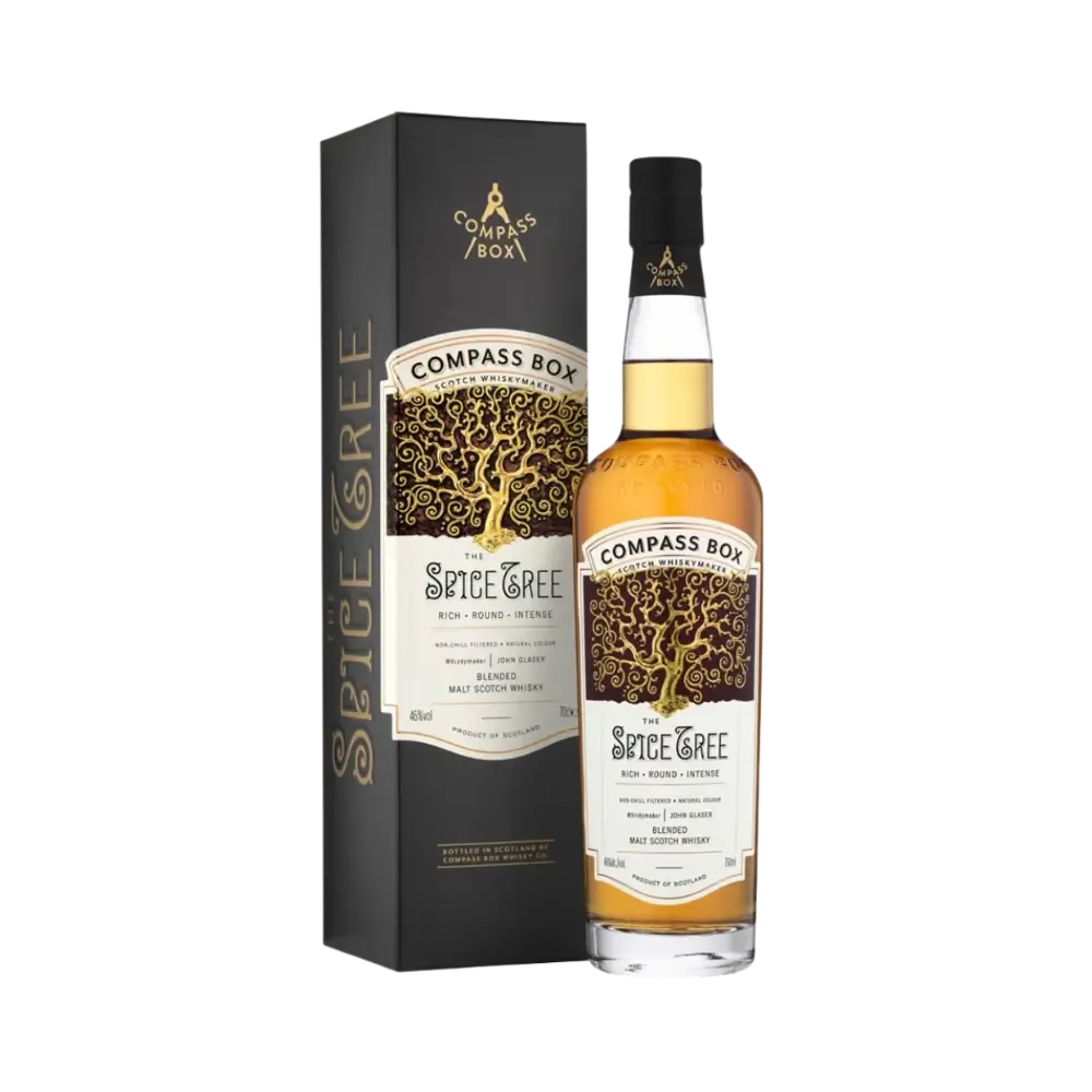 Whiskey Compass Box The Spice Tree Gift Box