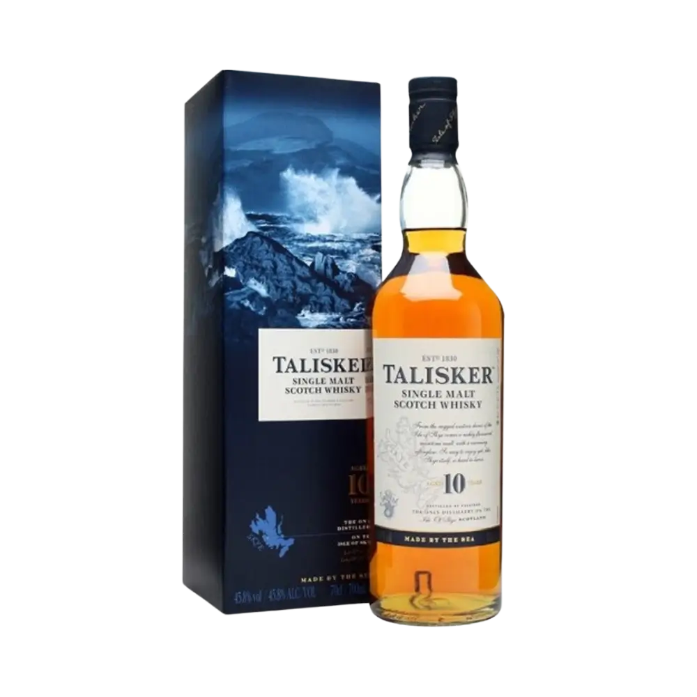 Whiskey Talisker Single Malt 10 y.o. Gift Box