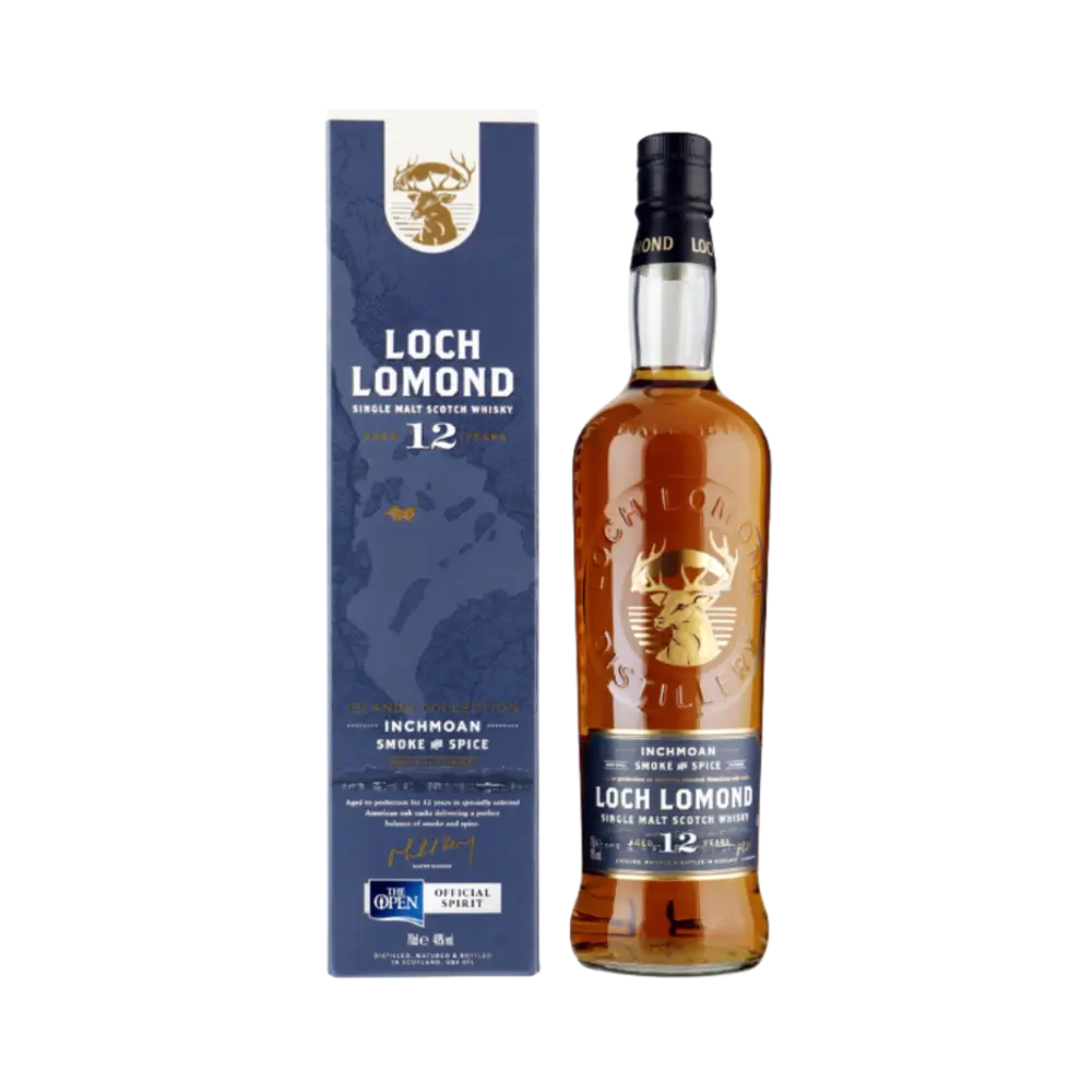 Whiskey Loch Lomond Smoke and Spice 12 y.o. Gift Box