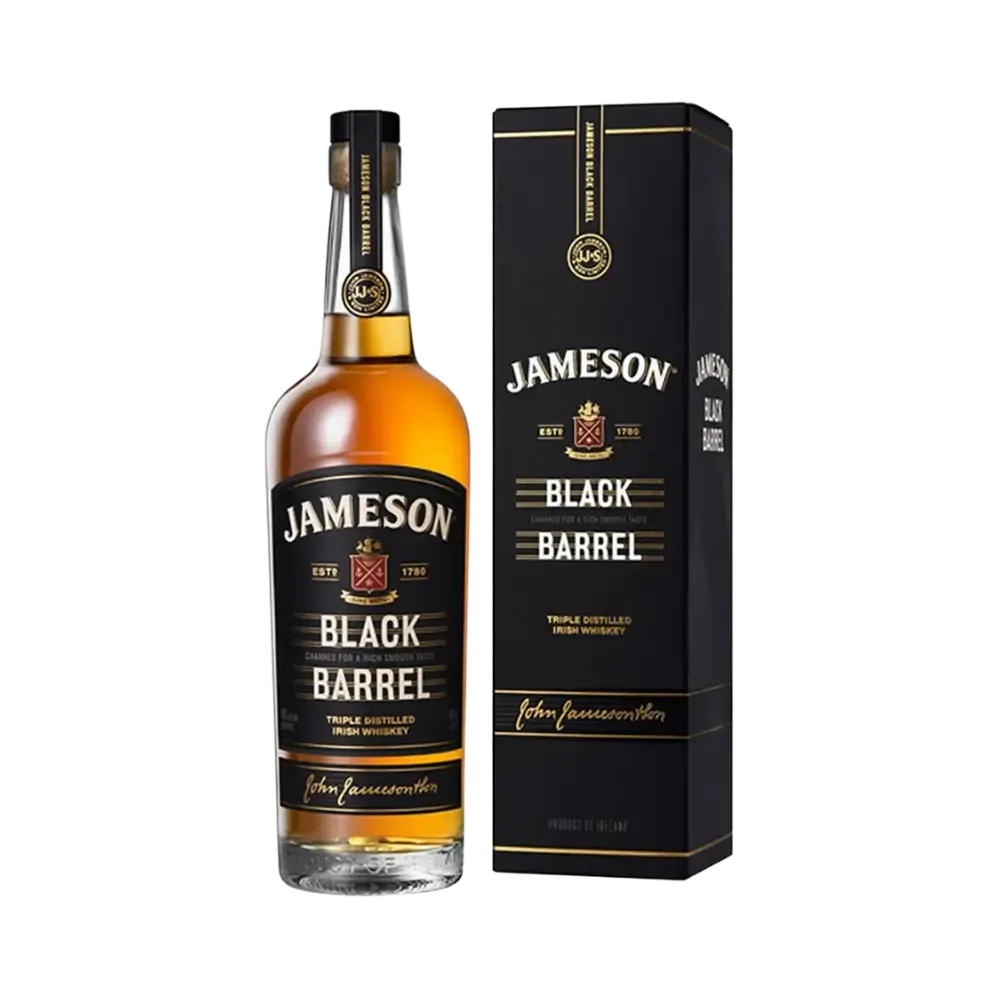 Whiskey Jameson Black Barrel Gift Box