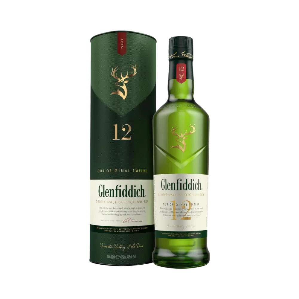 Whiskey Glenfiddich 12 y.o. Gift Box