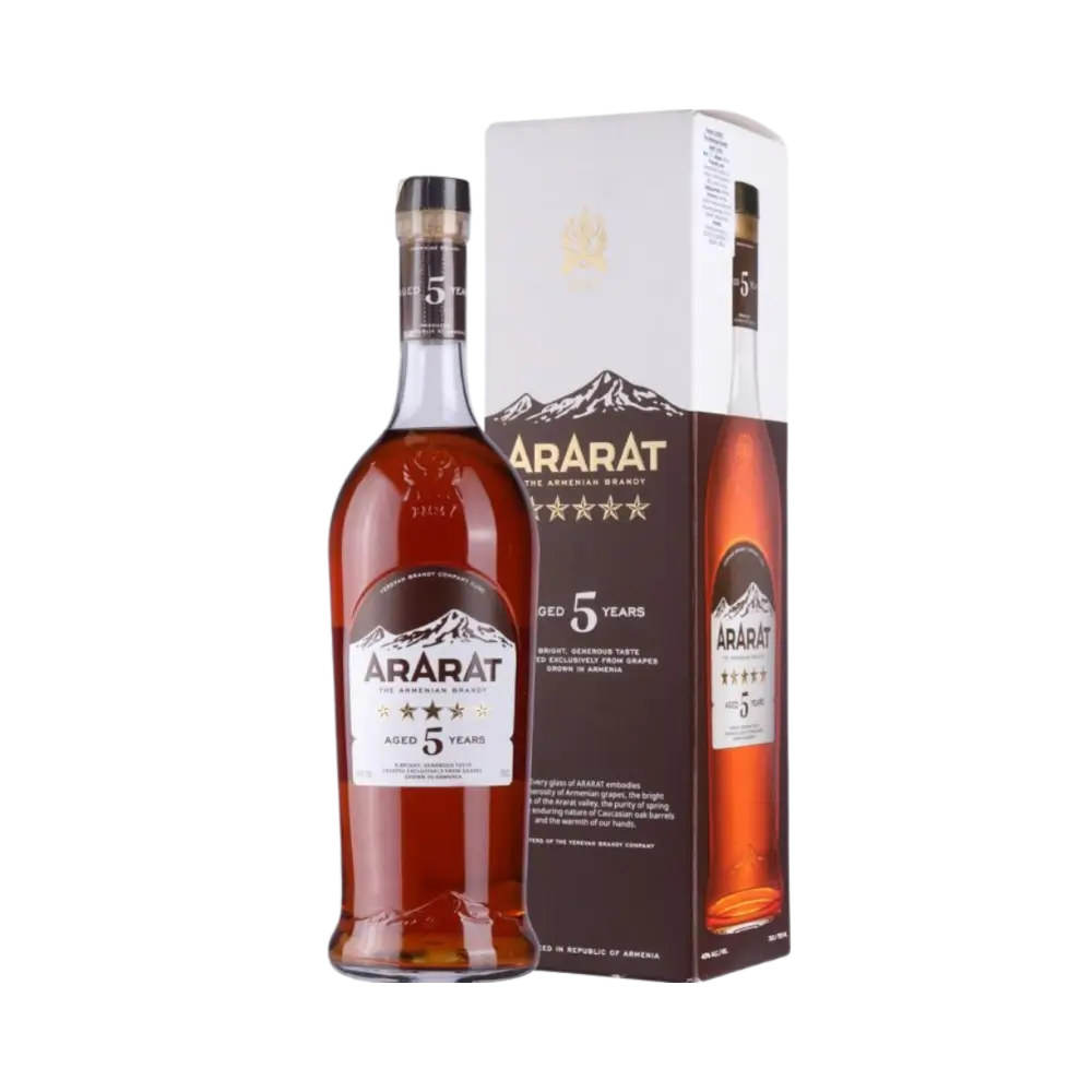 Cognac Ararat 5 y.o. Gift Box