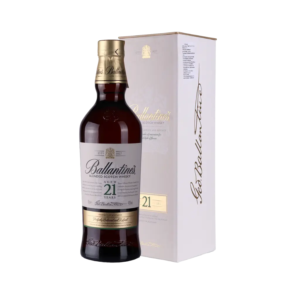 Whiskey Ballantines 21 y.o. Gift Box