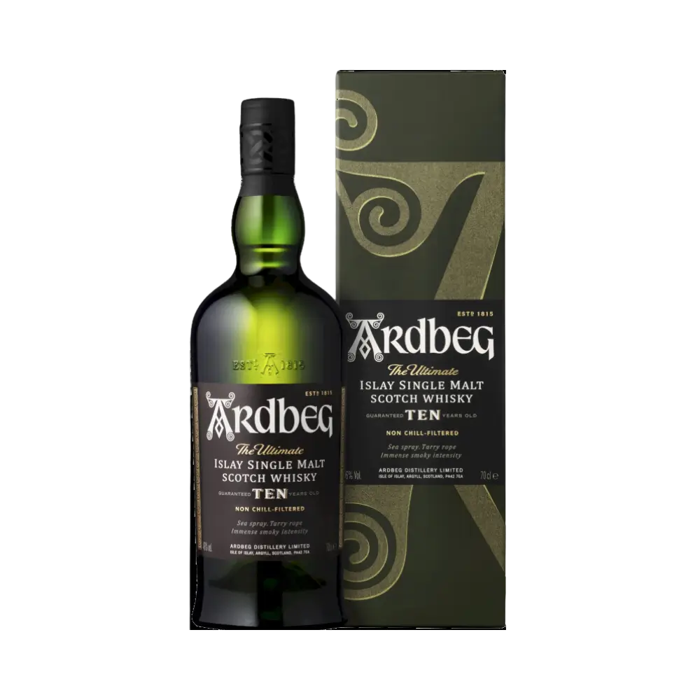 Whiskey Ardbeg 10 y.o. Gift Box