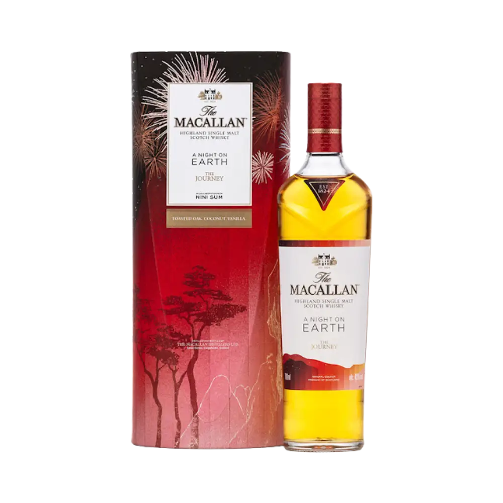 Whiskey Macallan A Night On Earth Gift Box