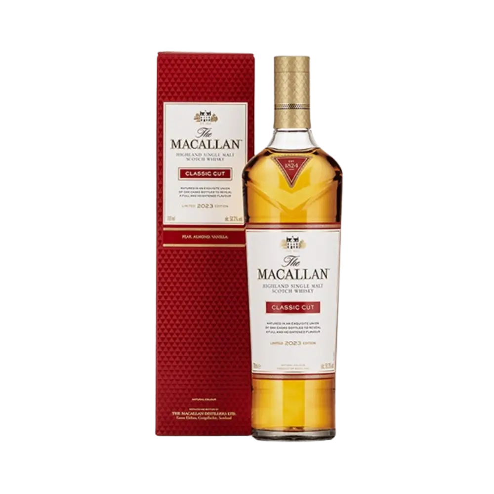 Whiskey Macallan Classic Cut Gift Box