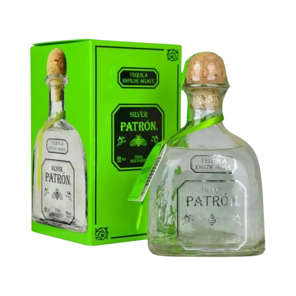 Tequila Patron Silver Gift Box