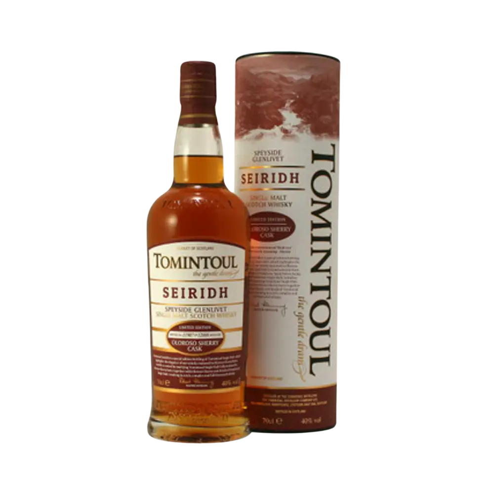 Whiskey Tomintoul Seiridh Gift Box