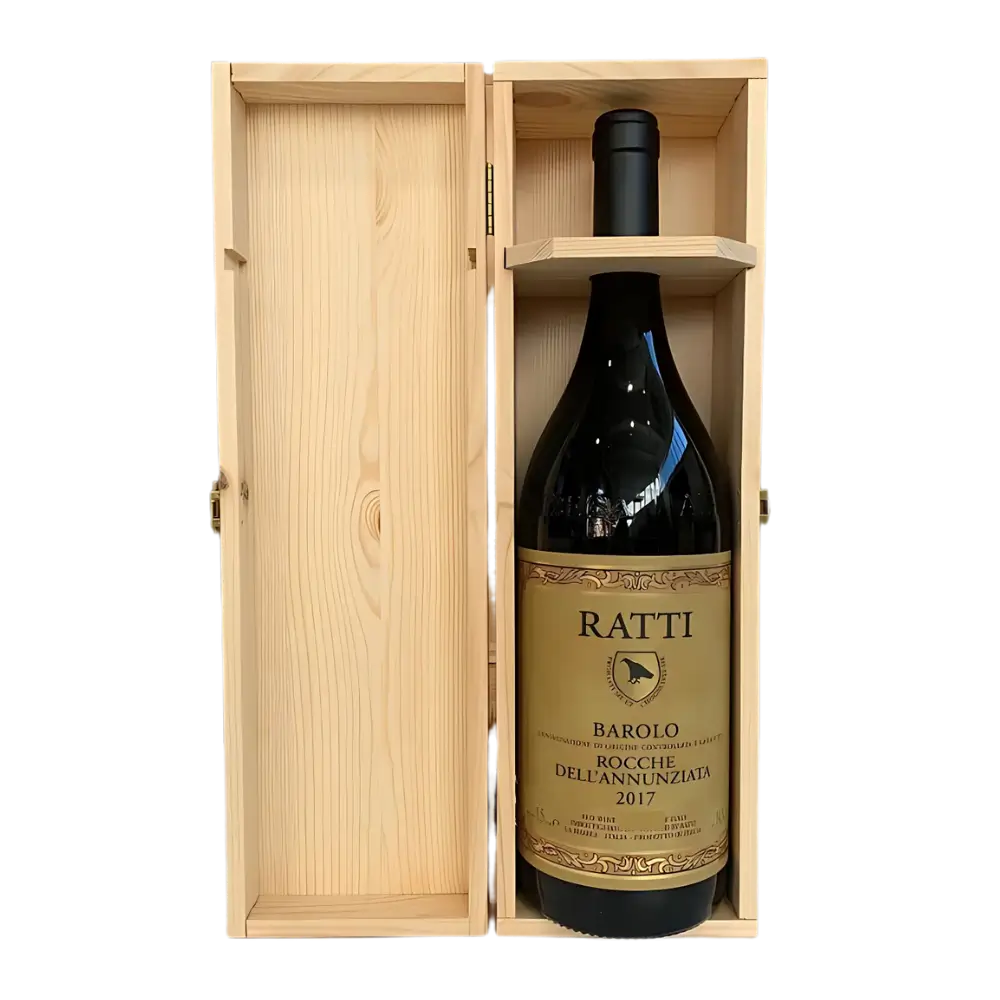 Renato Ratti Barolo Rocche dell' Annunziata 1.5l Wooden Box